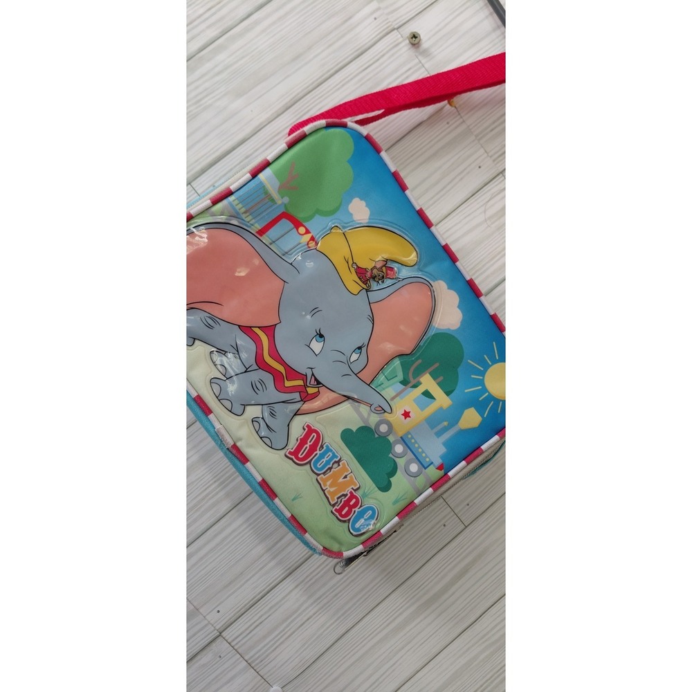 Whimsical Animation Art vintage-inspired retro Disney Dumbo lunch bag Collectibl - Picture 2 of 6